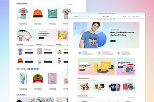 T-shirt Printing Shopify Theme