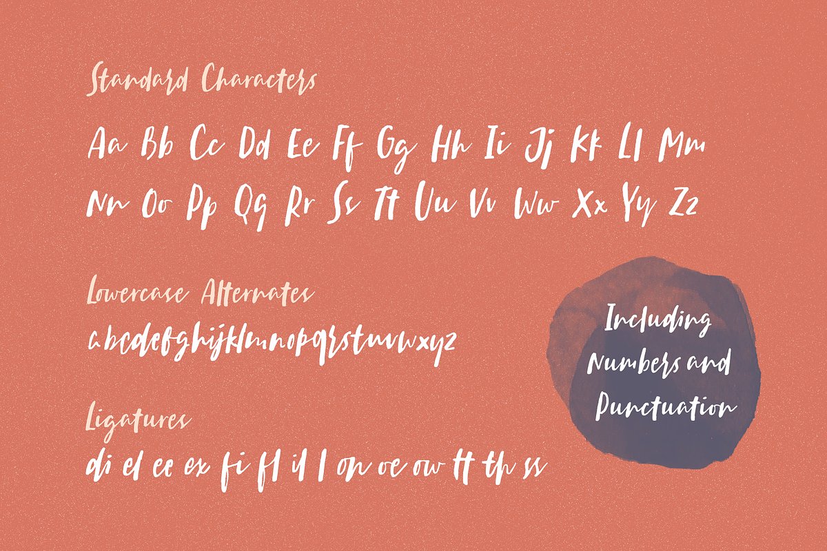 Sachie Script Font, a Script Font by Get Studio (Photo 9 of 9)