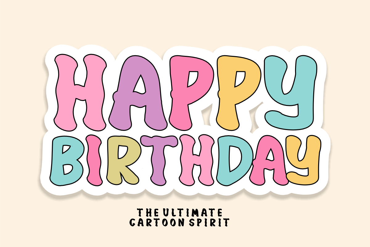 Baby Shower - Cute Bubbly Kids Font, a Sans Serif Font by KiddoGlyphs Studio (Photo 2 of 5)