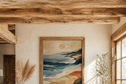 Abstract Coastal Wall Art, a Decorative Illustration by elfy creative (Thumbnail 5 of 6)
