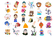 South Korean Culture Elements, an Object Graphic by Moonery's (Thumbnail 2 of 2)