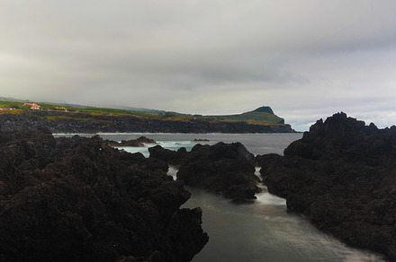 Seashore of the bay of Pombas aka Doves, Terceira island, Azores, Portugal, a Nature Photo by Wild, Wild World