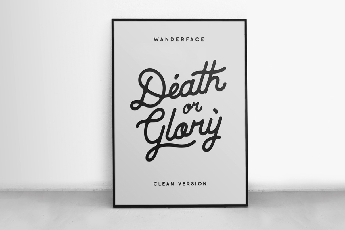 Baheula Vintage + Clean Typeface, a Script Font by Wandery Supply (Photo 11 of 12)