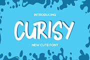 Curisy Font, a Sans Serif Font by Design House (Thumbnail 1 of 3)