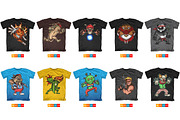 100 T-Shirt Designs, an Illustration by TSV Art Collective (Thumbnail 12 of 12)