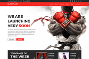 Madpad - A Bold Gaming Template, a Bootstrap Template by Digital_Sparrow (Thumbnail 2 of 2)