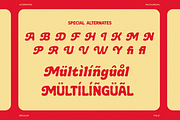 Biscova - Groovy Retro Display Font, a Serif Font by RagamKata (Thumbnail 10 of 10)