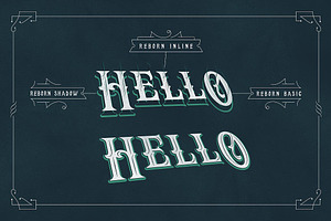 Reborn Typeface Extras