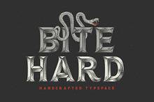 Bite Hard font