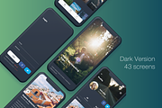 Voyago - Travel App Sketch Template, an UI Kit Template by uicube (Thumbnail 2 of 4)