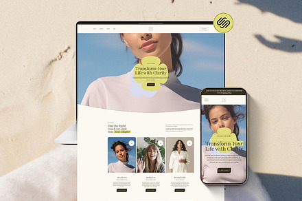 Squarespace 7.1 Website Template
