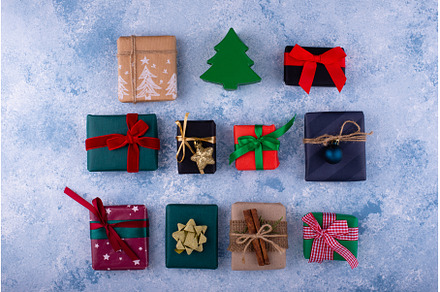 Christmas and New Year gift box, a Holiday Photo by Yulia Furman