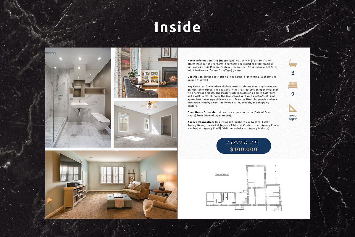 Property Brochure Template, a Brochure Template by PittaFinePrint (Photo 3 of 6)
