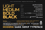 Fortius - Sans serif font family, a Sans Serif Font by Artistic & Unique (Thumbnail 5 of 15)