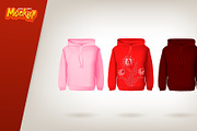 Vector clothes Mockups bundle, a Hoody Mockup by leezarius (Thumbnail 23 of 26)