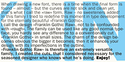Franklin Gothic Raw, a Sans Serif Font by Wiescher-Design (Thumbnail 5 of 6)