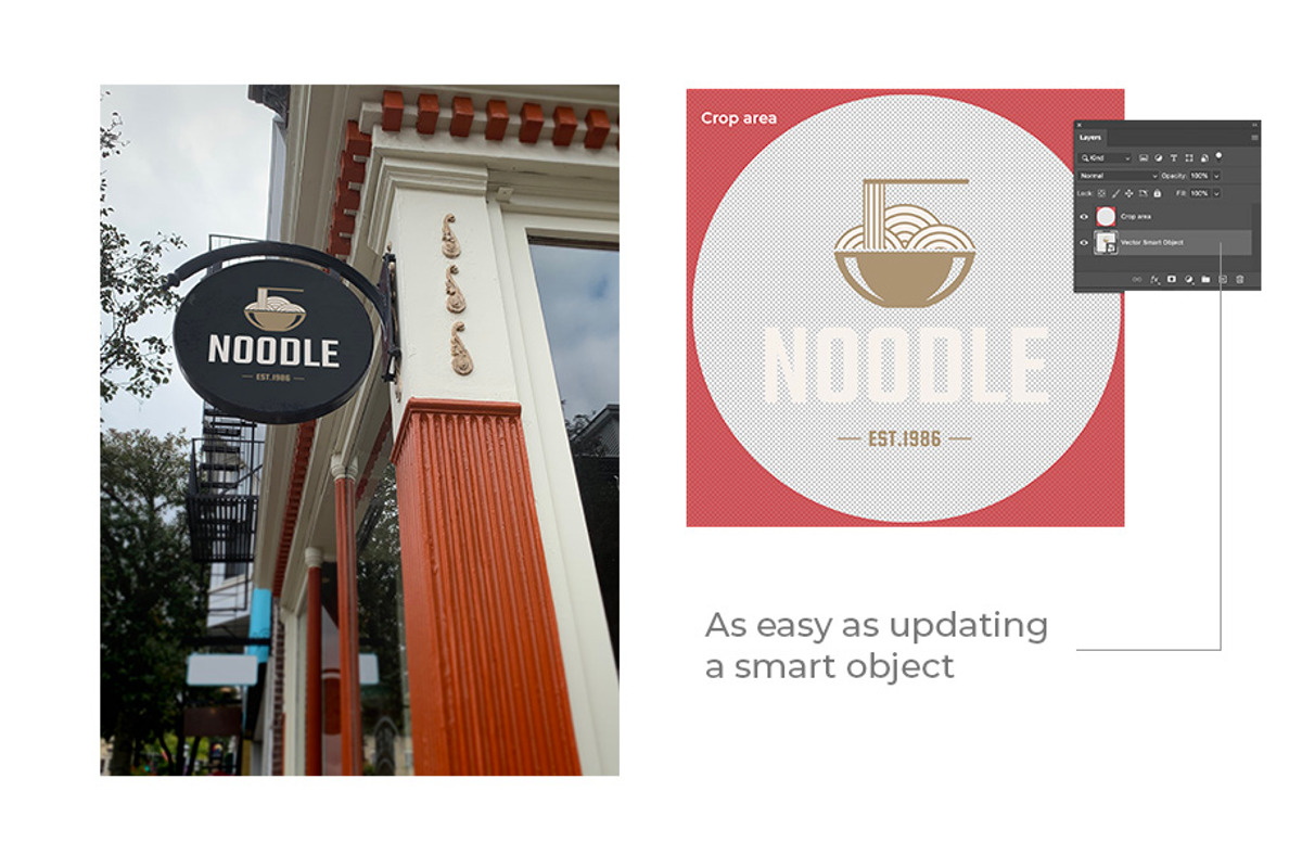 Logo Mockup Template - Business Sign, an Advertising Mockup by SUH-NY (Photo 14 of 14)
