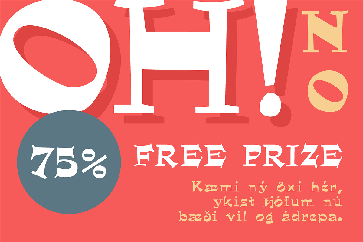 El Dorado - Retro Typeface, a Font by Monoco Type Foundry (Photo 1 of 5)