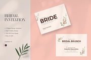 Bridal Brunch Invitation, a Card Template by graphypix (Thumbnail 1 of 3)