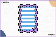 Retro Wavy Pattern Frames Vector Set, a Decorative Illustration by Gfx Expert Team (Thumbnail 6 of 10)