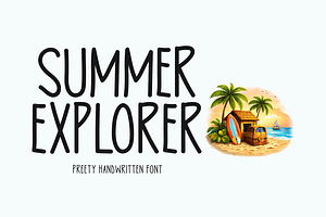 Summer Explorer Typeface