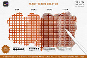 Plaid Effects Brushes Procreate, a Brush Add-On by Julia Dreams (Thumbnail 3 of 6)