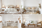 ENGLISH COTTAGE Frame Mockups., a Product Mockup by MyHomeMockups (Thumbnail 1 of 11)