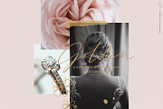 Golden, a romantic script & art, a Script Font by Angele Kamp (Thumbnail 8 of 13)