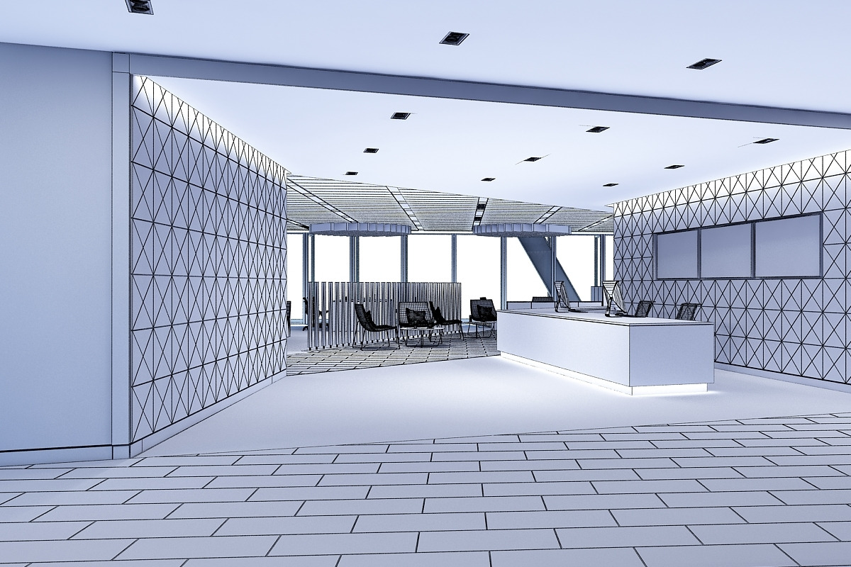 Full Office Interior 26, an Architecture 3D Model by Giimann (Photo 10 of 23)