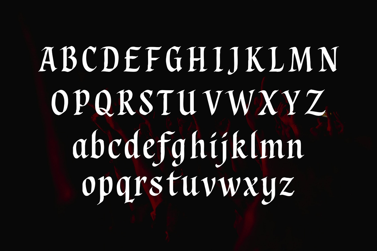 Noctura Gothic, a Serif Font by Art StoreID (Photo 2 of 8)