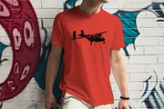 Light Passenger Planes Silhouettes, a Transportation Illustration by Yurals Art (Thumbnail 4 of 5)
