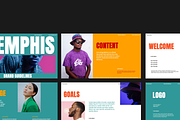 Memphis Brand Guidelines KEY Figma, a Presentation Template by Creative Glide (Thumbnail 6 of 10)