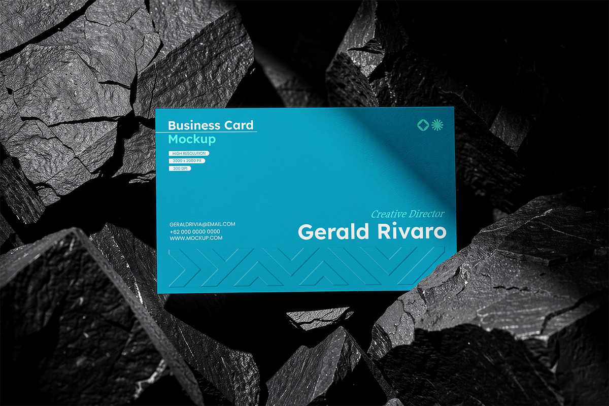 Business Card Mockup, an Advertising Mockup by Nathatype (Photo 4 of 9)