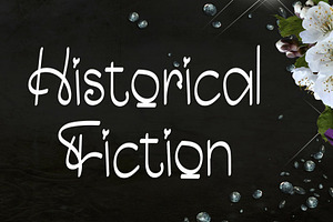 Historical Fiction, a Handwritten Font by Gia Letter