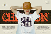 Gamilia 3D, a Serif Font by Craft Supply Co. (Thumbnail 5 of 8)