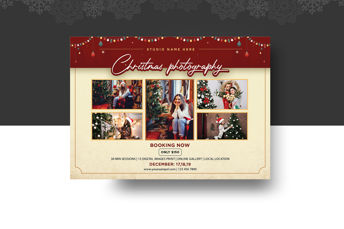 Christmas Mini Session, a Card Template by crazyOWL (Photo 4 of 5)