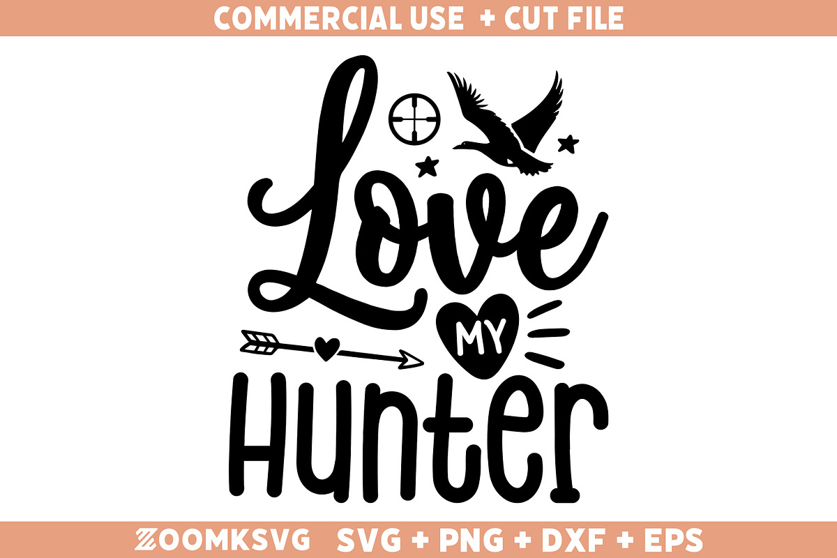 Hunting SVG Bundle 20 Designs, an Illustration by ZoomkSVG (Photo 30 of 40)