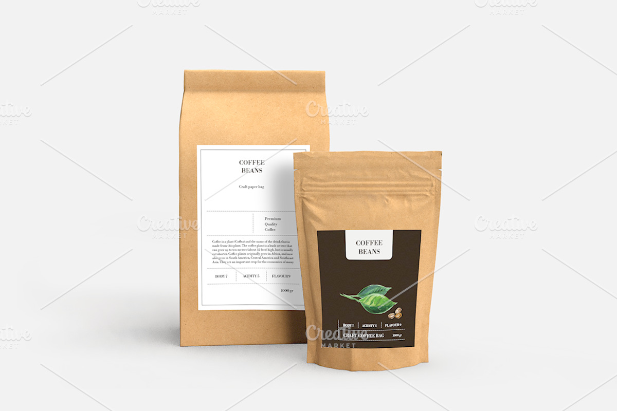 Watercolor coffee set-4, a Food Illustration by miminoshka (Photo 5 of 9)