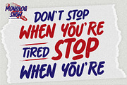 Monolog Show – All Caps Brush Marker, a Sans Serif Font by Almarkhatype (Thumbnail 8 of 8)