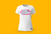 Women's T-Shirt Mockup, a Shirt Mockup by Aprndy85 (Thumbnail 2 of 3)