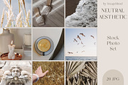 Neutral aesthetic. Stock photo set., a Photo by Imageblend (Thumbnail 1 of 7)