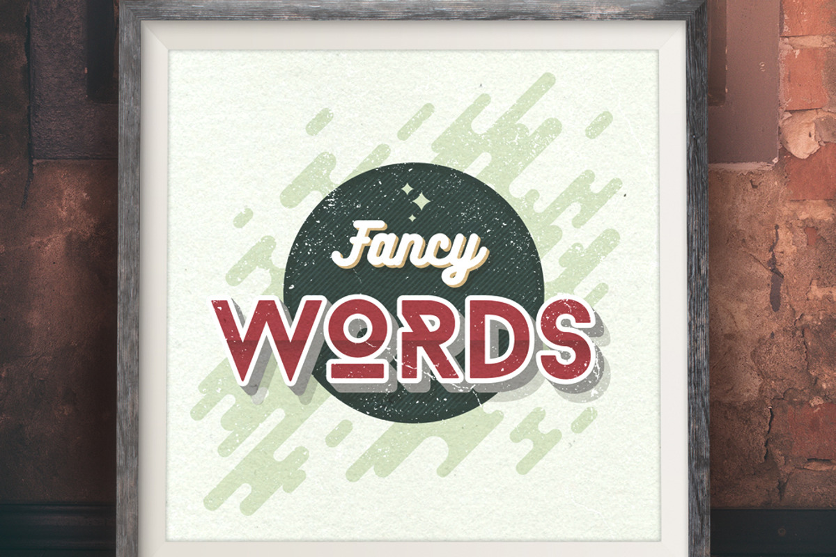 Type Illustration Toolkit + EXTRAS, a Layer Style Add-On by graphiklee (Photo 6 of 6)