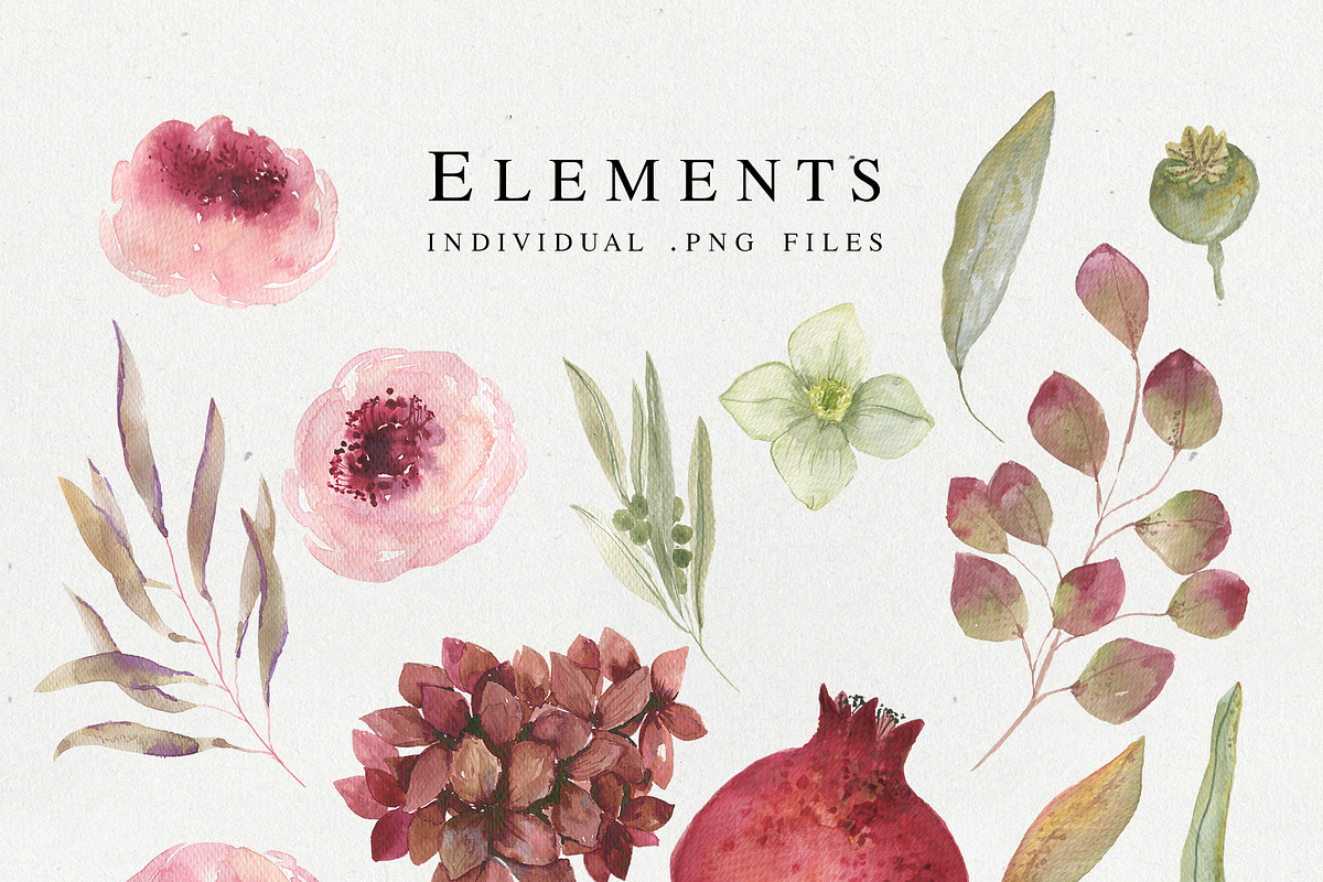 November - watercolor set, an Illustration by Charushella (Photo 7 of 11)