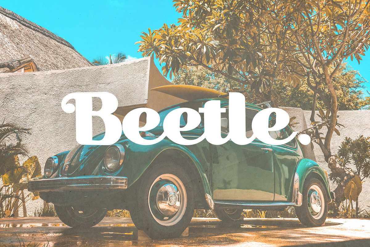 Moksha Font - Retro Style, a Handwritten Font by MDG (Photo 10 of 13)