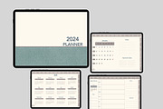 Dated 2024 Digital Planner, a Websites & App Template by Anne Kristin Designs (Thumbnail 1 of 4)