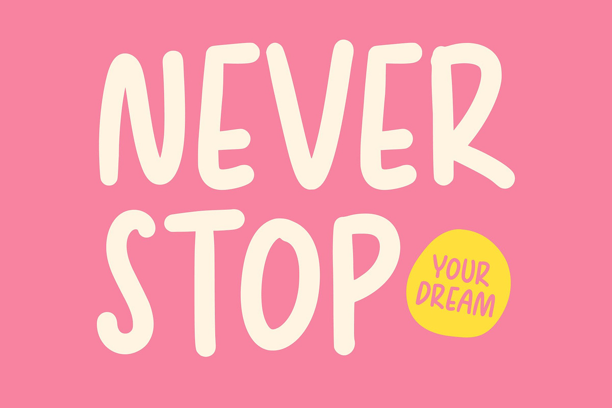 CS Racons – Cute Handwritten Font, a Handwritten Font by Craft Supply Co. (Photo 2 of 8)