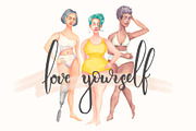 All bodies are beautiful, a Person Illustration by Tabiti (Thumbnail 16 of 16)