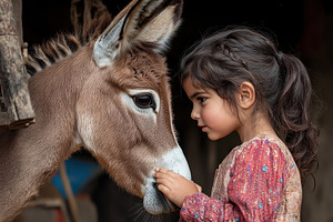 Young girl with a whimsical spirit, a Photo by Pavel_design