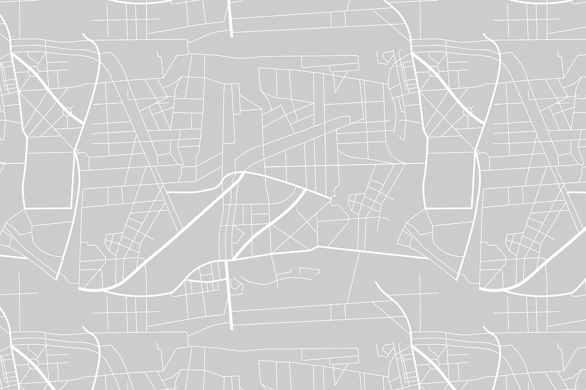 City map, a Pattern Graphic by Viktorijareut