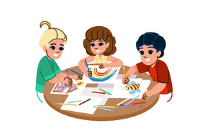 doodle drawing hobby kid vector, a Person Illustration by pikepicture